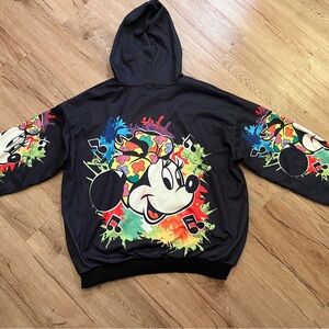 Women’s rhinestone-embellished Mickey Mouse hoodie